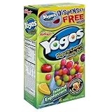Kellogg's YoGos Island Explosion, 6-Count Pouches,  4.8-Ounce Boxes (Pack of 8)