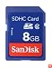 SanDisk 8 GB Class 2 SDHC Flash Memory Card SDSDB-008G-A14F