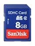 SanDisk 8 GB Class 2 SDHC Flash Memory Card SDSDB-008G-A14F