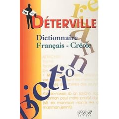Le D�terville : Dictionnaire Fran�ais-Cr�ole