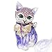 EVER FAITH Austrian Crystal Lovely Plump 3D Bowknot Cat Brooch Enamel Pet Animal Kitten Brooches Dress Suit Sweater Scarves Accessoriesfor Women