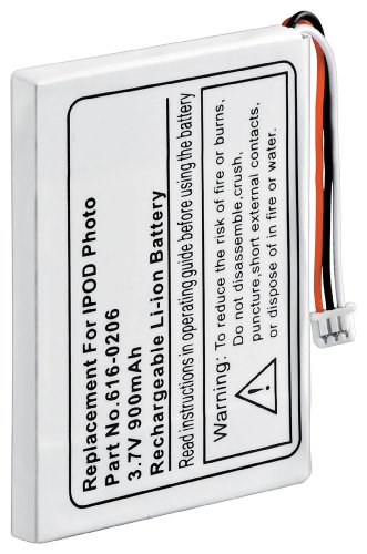 Wentronic Ersatzakku f&uuml;r Apple iPod Photo (900mAh) Preisvergleich