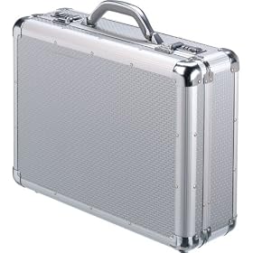 Falcon Aluminium Attache Case, Silver