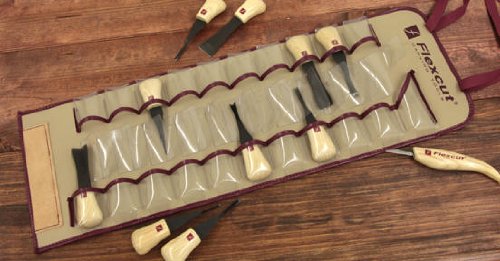 Flexcut 21 Pocket Tool Roll