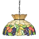 1-Light Tiffany-Style Pendant