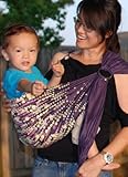Lite-on-Shoulder Ring/pouch hybrid Baby Sling(Arabic Night)