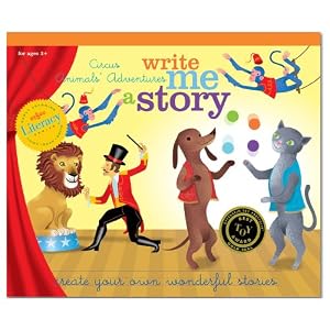 Circus Animals' Adventures Write Me A Story by eeBoo