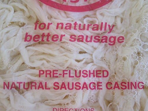 18mm FRESH Natural Sheep Lamb Casings for 50 lbs of homemade sausage links and Weiners