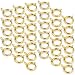 36 Pocket Watch Parts Fobs Connectors Gold Plated 12mm