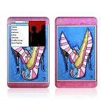【即納】Apple iPod Classic用保護シール【Diva Slippers】