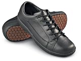 Dickies - Men's Dickies® Slip - resistant Leather Oxfords Black