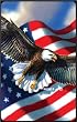 Bridge Score Pad - Patriotic Eagle - 50pages - 3.5 x 5.5 - Pack of 3