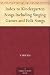 Index to Kindergarten Songs Including Singing Games and Folk Songs