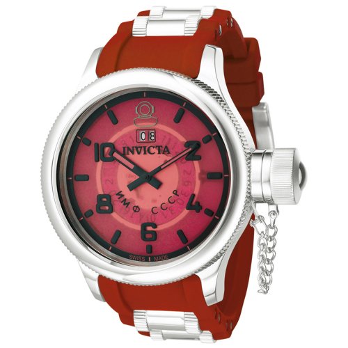 Invicta Men's Russian Diver Collection Red Watch #4341