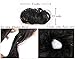 Rosette Hair 100% Human Hair Scrunchie Curly Messy Bun Human Hair Extensions Donut Hair Chignons Up Do Hair piece