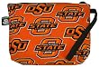 OSU Oklahoma State University Logo Cowboys Makeup Pouch-Travel Clutch - Coin Purse Wristlet Make up Cosmetic Beauty Bag Best Unique Small Gifts for Women Woman Ladies Girls or College Students