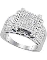 0.40CT-DIA MICRO-PAVE RING