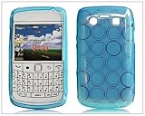 TPU Silicone Case Cover for BlackBerry Bold 9700 Blue T26
