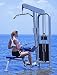 Own two strength machines in one with the Quantum QCS-519 Lat Pulldown/Mid Row Station from the Quantum Fitness line of Combination Series commercial fitness equipment. The Quantum QCS-519's user friendly design combines lat pull and mid row exercises and capably supports multiple exercises with no need to change cable connections in mid exercise. Extended seat pad comfortably seats a range of body types. The Quantum QCS-519 Lat Pulldown/Mid Row Station offers the combined benefits of an adjustable thigh pad and non-skid foot bar for comfort and stability. Upgraded lat bar is pictured above.::The Quantum QCS519 Mid Row/Lat Pulldown Machine's design features a single weight stack finished in flat black paint. Each individual weight plate comes numbered in total weight added and is fitted with dual self aligning, low-friction, machine-pressed nylon bushings for smooth movement. 150 lbs. steel weight stack rests on a 1.5" thick rubber base that dampens noise and reduces shock.::Experience the quality and strong warranty of health club quality products with dual-use Quantum fitness equipment that combines two gym machines into a single budget-friendly workout package. Quantum's commercial quality, American-made line of Combination Series dual function gym machines are comparable to Quantum's complete line of club strength fitness equipment, with the same high-strength structural frame, steel weight stacks, upholstery and designs well-suited to a broad range of user types and fitness facilities of all kinds. Quantum's machine configurations are specially designed to suit a variety of facility needs. Quantum Fitness offers twelve commercial models of space-saving, dual function gym equipment to choose from.