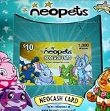 Neopets Neocash Card - 1000 Points
