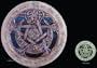 Large Moon Pentacle Plaque - Stone Finish - Dryad Design