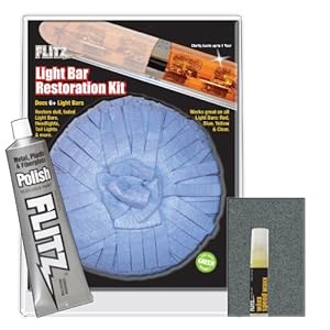 Flitz LB 31511 Mixed Light Bar Restoration Kit