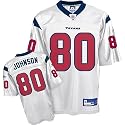 Andre Johnson Jersey: Reebok White Replica #80 Houston Texans Jersey