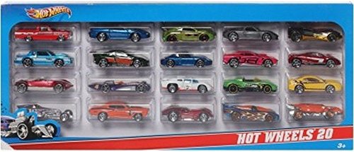 hot wheels 20 car gift pack