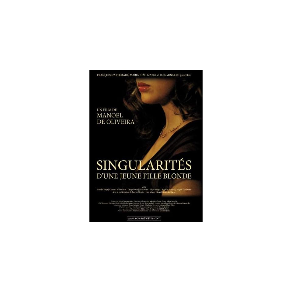 Eccentricities Of A Blonde Haired Girl Poster French 27x40