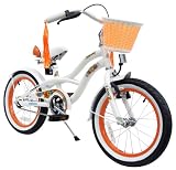 bike*star 40.6cm (16 Zoll) Kinder-Fahrrad Cruiser - Wei�
