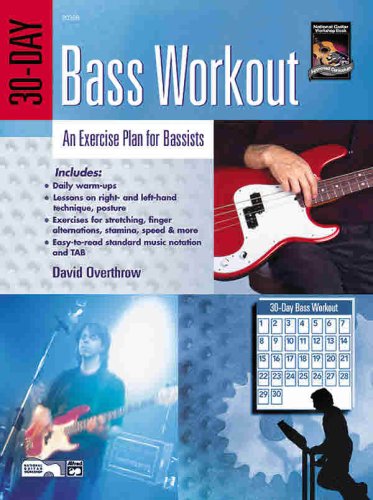 Books: 30 Day Bass Workout. An Exercise Plan for Bassists  30 Day 