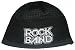 Rock Band Video Game Skull Winter Cap - Black Grey Logo Beanie Hat