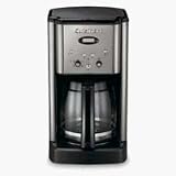  : Cuisinart DCC-1200BCH Brew Central 12 Cup Programmable Coffeemaker, Black Chrome