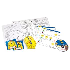 Learning Resources Radius CD Card Set Math Time Gr 1-2 (LER6942) by 