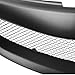 Compatible with Mazda3 Mazda 3 ABS Plastic Mesh Front Grille (Black) - 1st Gen BK