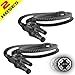 2 Black Smoke Tonic Hookah Shisha Washable Hoses - Pair