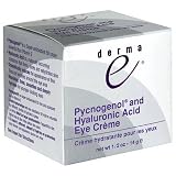 Derma e Pycnogenol and Hyaluronic Acid Eye Creme, 0.5 oz (14 g) (Pack of 2)