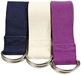 8 Foot D-Ring Buckle Yoga Strap