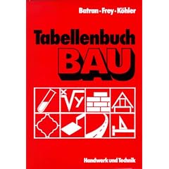 Tabellenbuch Bau