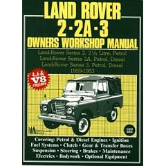 Land Rover 2, 2A, 3 Owner's Workshop Manual 1959-1983 (Workshop Manuals)