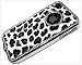Luxury Unique Best Leopard Czech Rhinestone Case Cover for Apple Iphone 4 4g Crystal