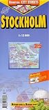Laminated Stockholm Map by Berndtson/Borch