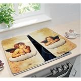 Couvre-plaques universel Les anges - Lot de 2