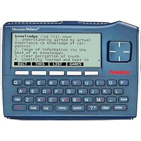 Franklin Electronics MWD-1510 Franklin Merriam-Webster's Advanced Dictionary and Thesaurus by 