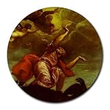 titian jonn paul Round Mousepad Mouse Pad Great Gift Idea