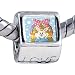 Easter Basket & Bunny Beads - Pandora Bead title=