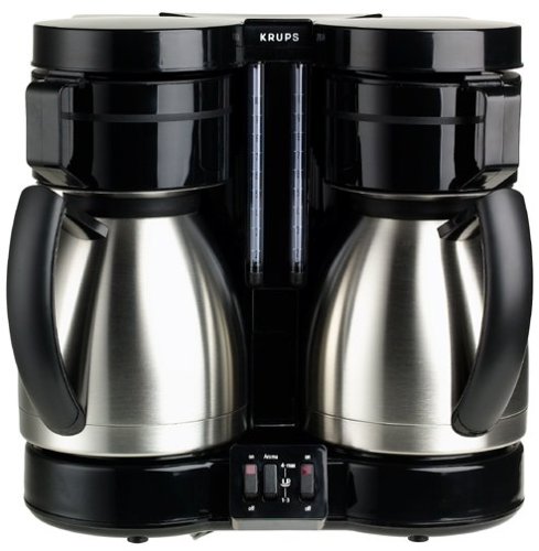 Krups 324-42 DuoThek 10-Cup Thermal Coffeemaker, Stainless Steel