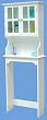 BEAUTIFUL BATHROOM SPACE SAVER WITH CLEAR GLASS DOORS