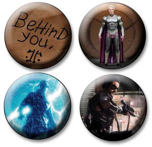  NECA Watchmen Movie "Behind You" 4-Pin Set