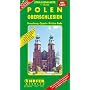 H�fer Stra�enkarten, Polen, Oberschlesien: Kreuzburg - Oppeln - Bielsko-Biala. (PL 007)